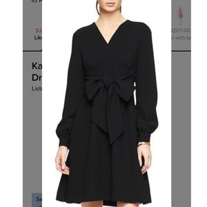 Kate Spade Black Tie Cocktail Dress